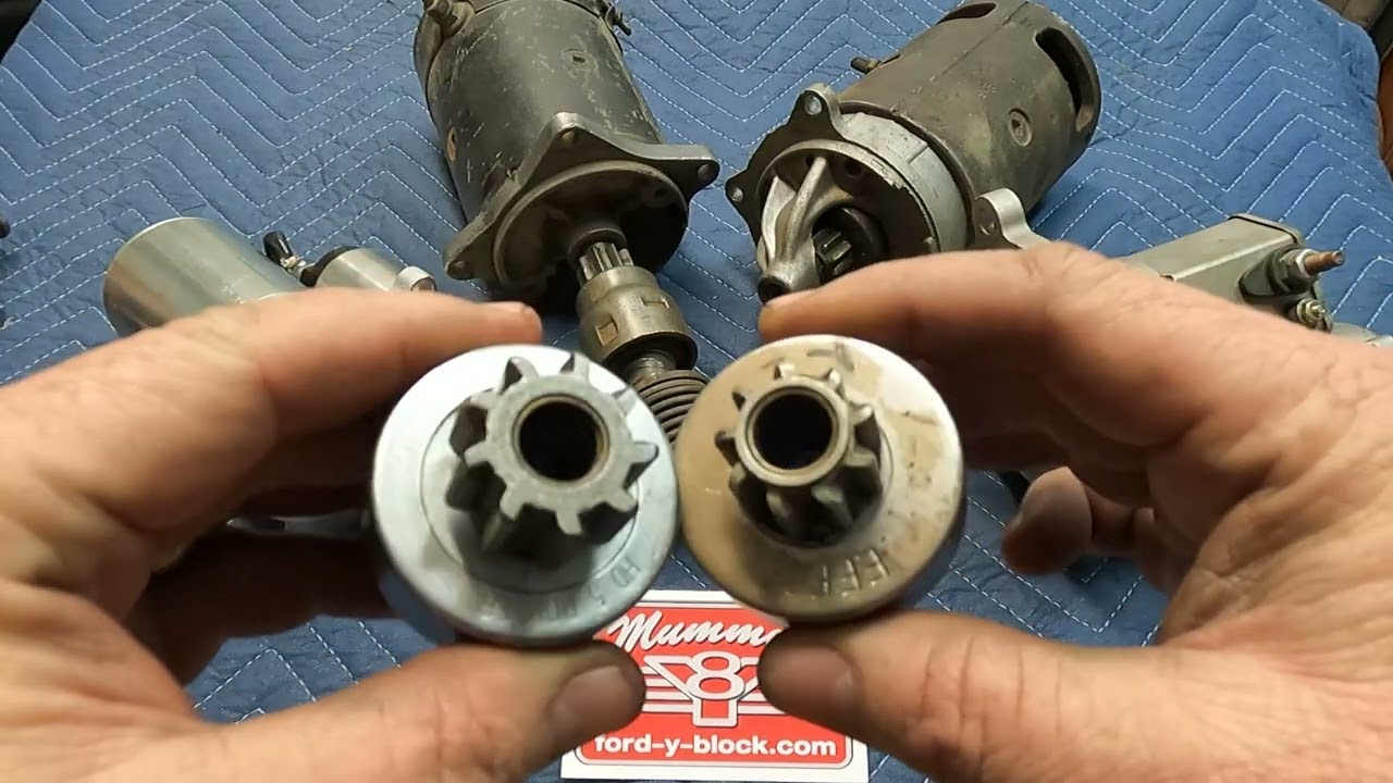 Совместим ли стартер Ford Y Block с Ford FE? Да и нет