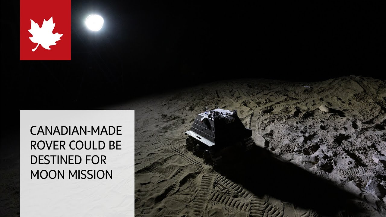 Meet the prototype of a Canadian-made rover that could be heading to the moon