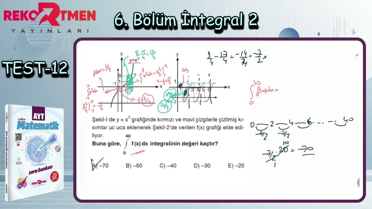 6. Bölüm İntegral 2 Test 12