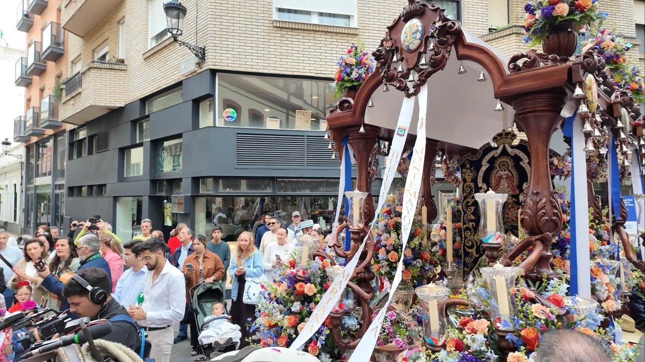 Salida de la Hermandad Filial de Montemayor Huelva 2025   4K
