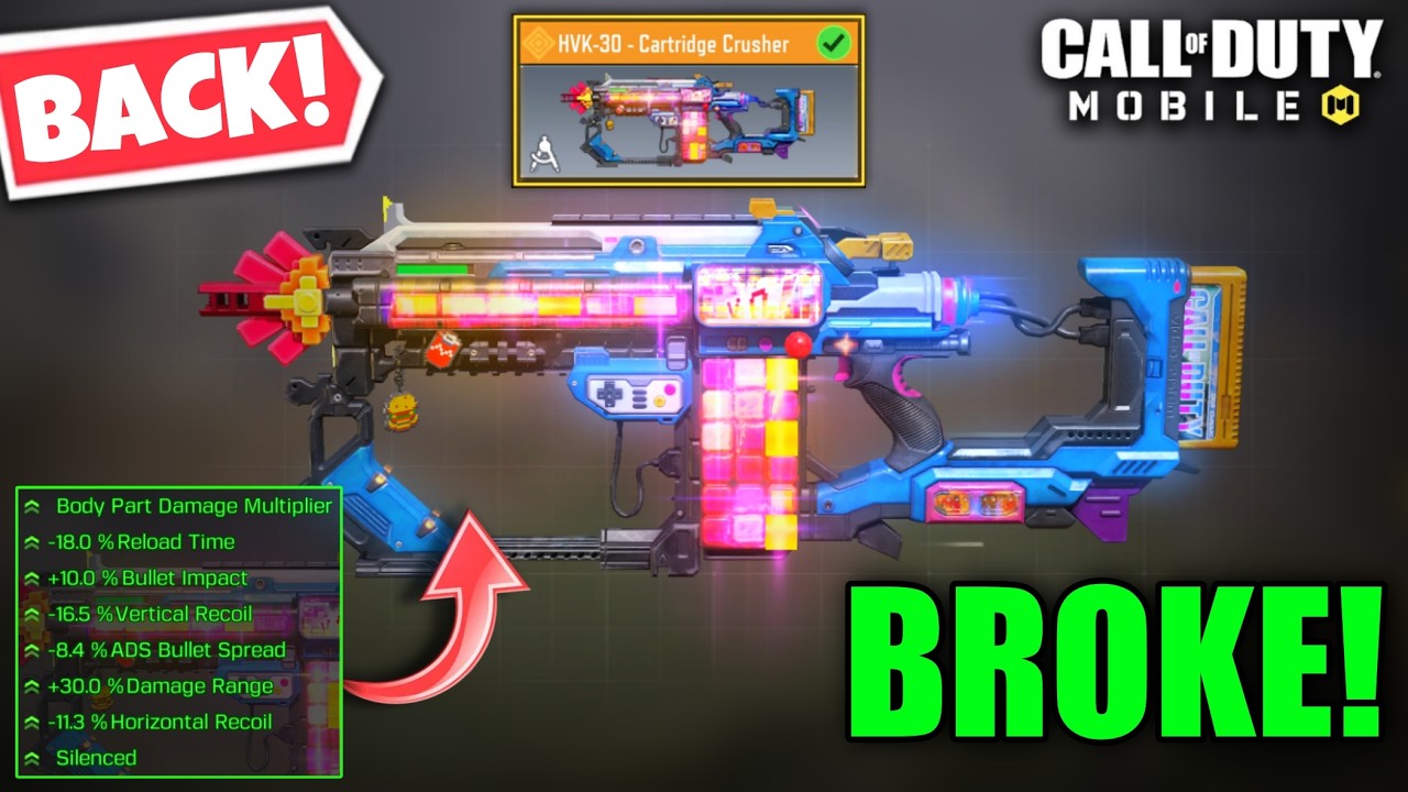 *NEW* HVK-30 Best Gunsmith Build! HVK30 Best Attachments CODM | Best HVK 30 Loadout CODM