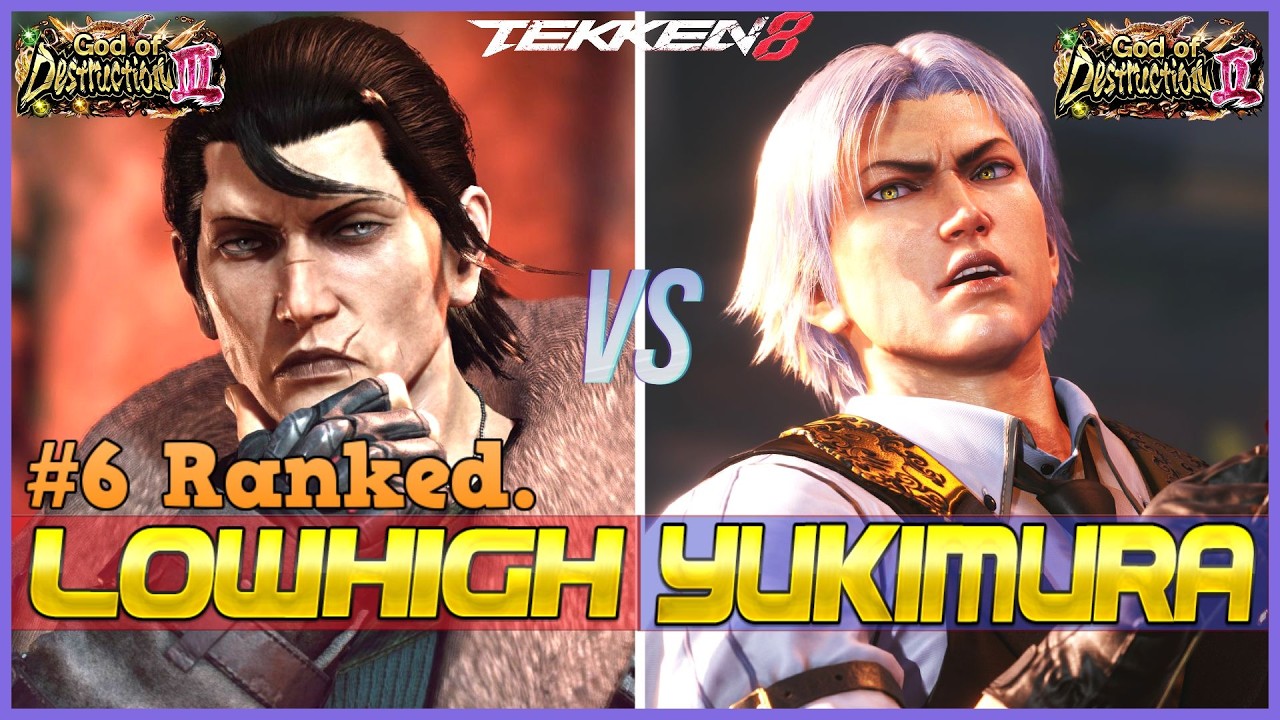 T8 ▰ LOWHIGH (#6 Ranked Dragunov) Vs YUKIMURA (Lee) ▰ Tekken 8 High Level Gameplay