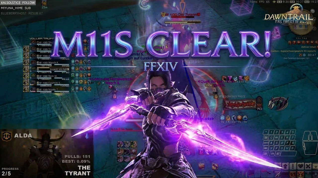 M11S Kill NIN POV I Final Fantasy XIV