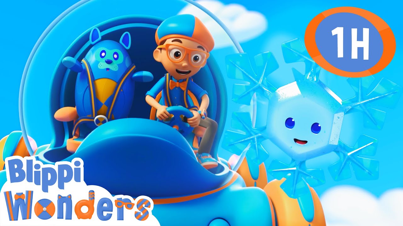 Will Blippi Catch a Snowflake? | Blippi Wonders | Food for Kids