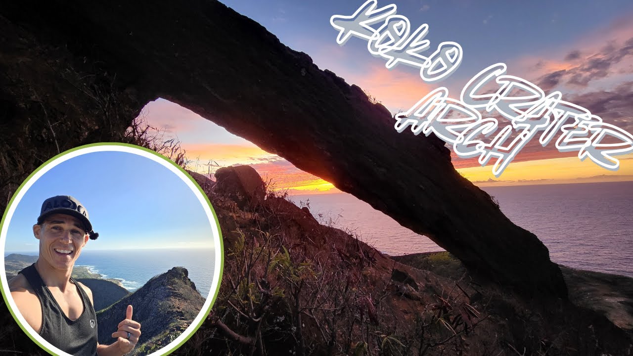 Koko Crater Arch Trail! All the way to the top.