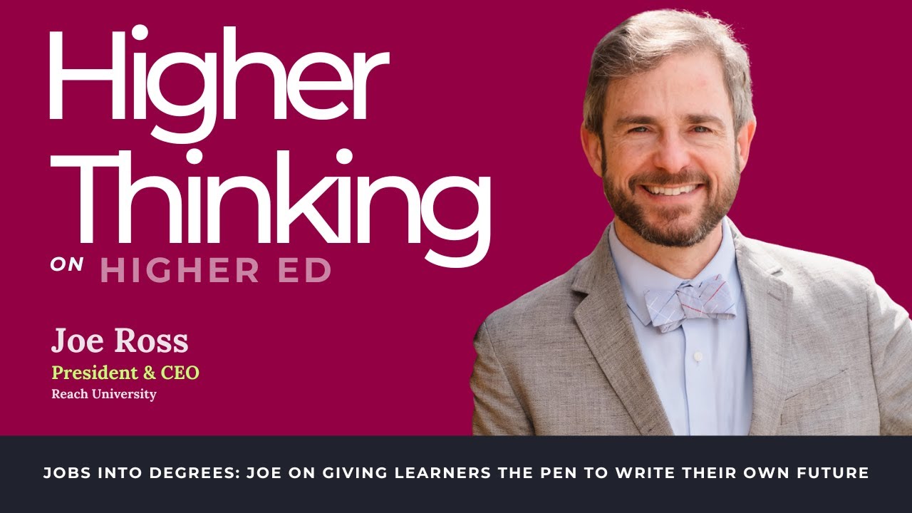 E28: Jobs Into Degrees: Joe on Giving Learners the Pen to Write Their Own Future