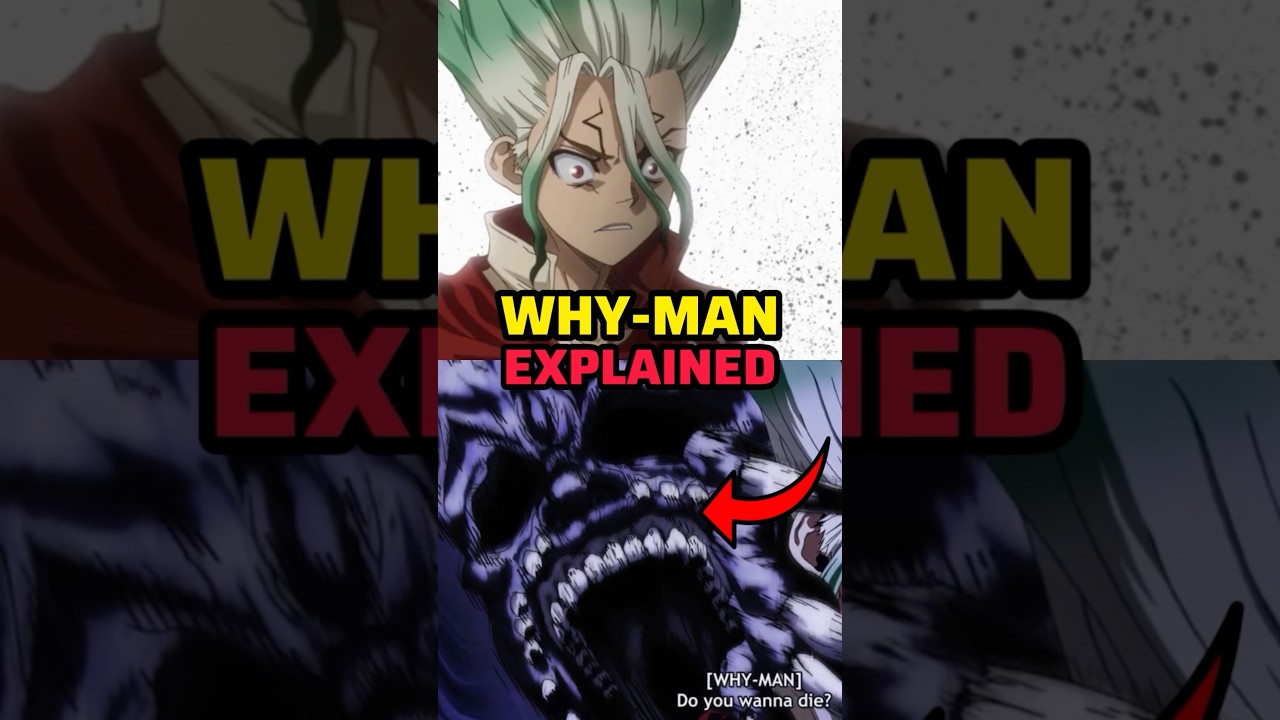 Кто такой &laquo;Вай-Мэн&raquo;? #drstone #shorts