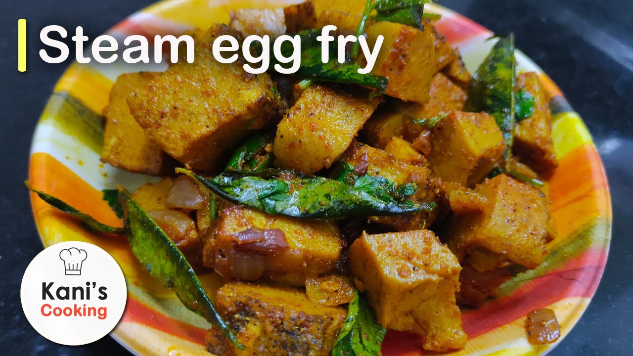 Steam Egg Fry | steamed egg fry | steamed egg recipe | steamed egg fry in tamil