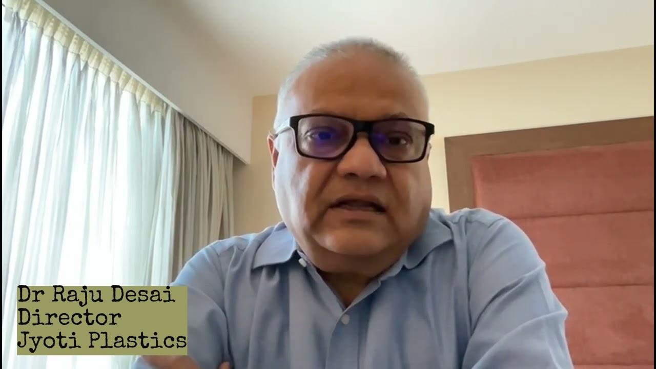 Watch the 1-minute trailer featuring Dr. Raju Desai, Director, Jyoti Plastics