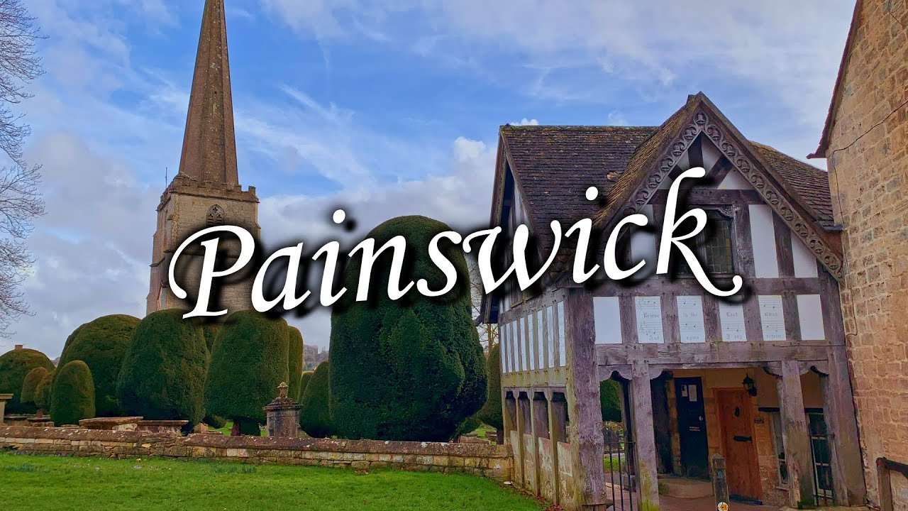 Exploring Painswick, The Beacon, and the UNIQUE graveyard of St Mary's Church. The Cotswolds England