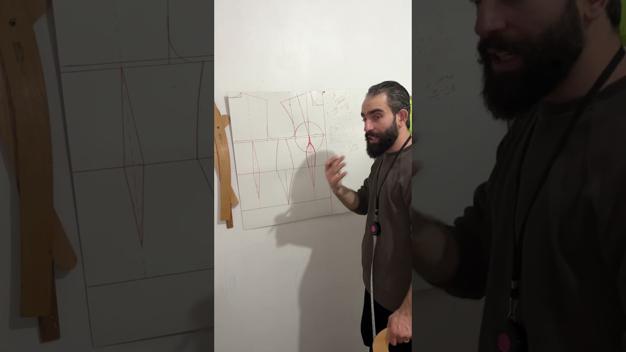 ليش القطعة بتنفخ تحت الصدر؟ الحل في حركة واحدة بالبنسة! 🧵 #exploer 