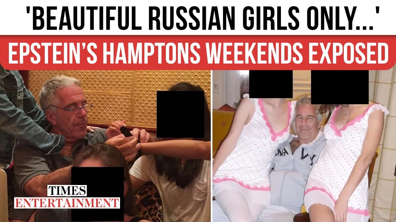Epstein ‘RUSSIAN GIRLS’ Circle EXPOSED; DOJ Files Reveal Hamptons Party Secrets