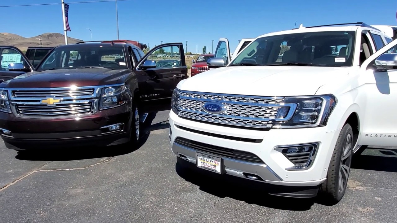 2020 #Ford #Expedition vs. Suburban: Which is Better?