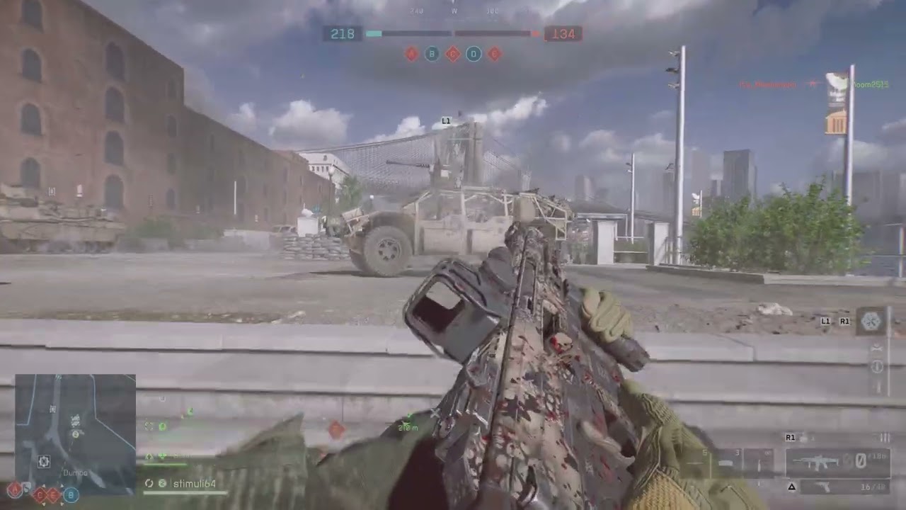 BF6 Heli gunner gameplay