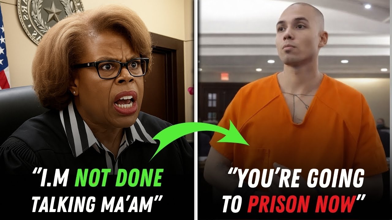 Defendant Continues Disrespecting the Court — Judge Responds With a Firm and Lengthy Prison Sentence