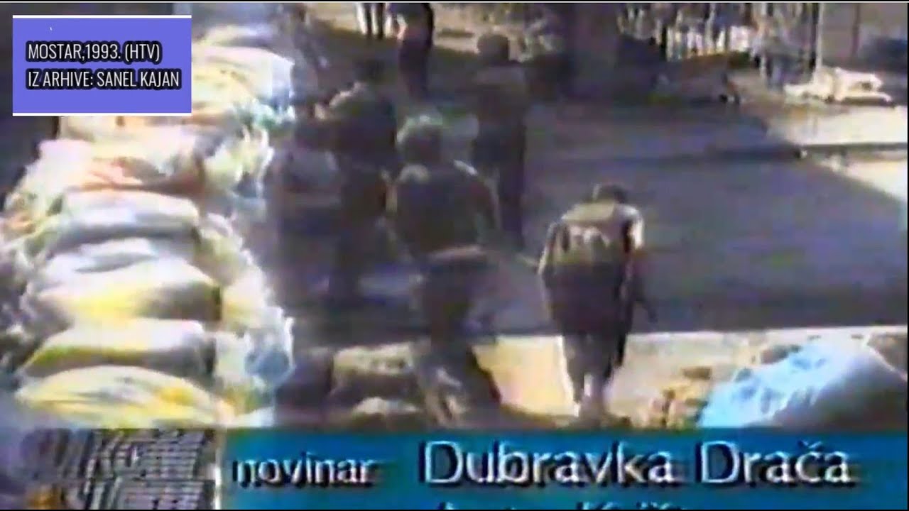 MOSTAR 1993. - ŠANTIĆEVA ULICA  (HTV)