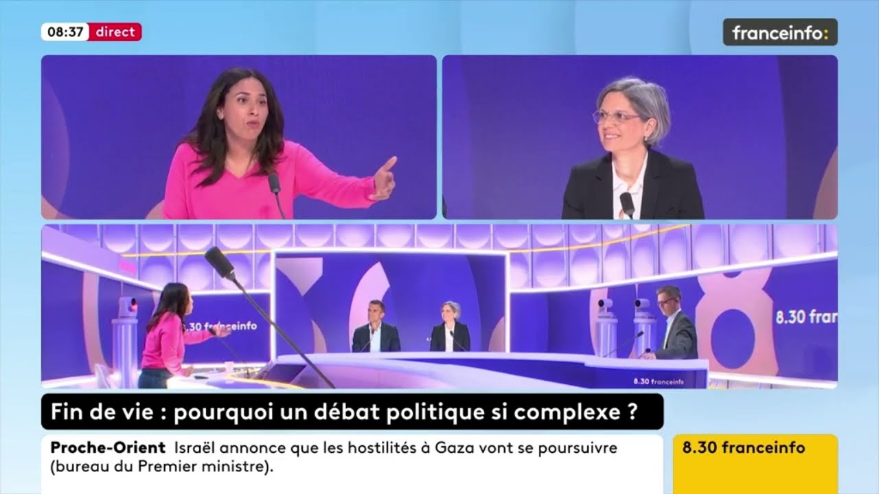 Débat sur la fin de vie ‐ Sandrine Rousseau sur @franceinfo