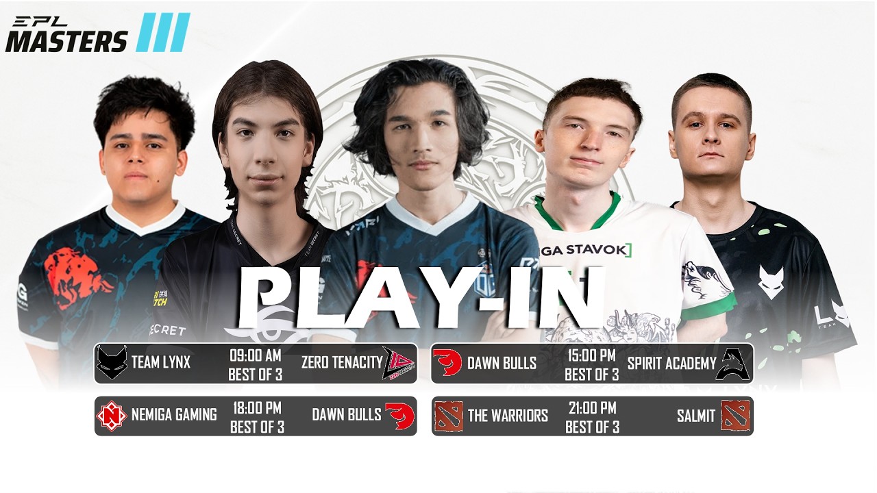 🔴[LIVE] THE WARRIORS vs SALAMIT | Bo3 | PLAY-IN | EPL MASTERS III #dota2live
