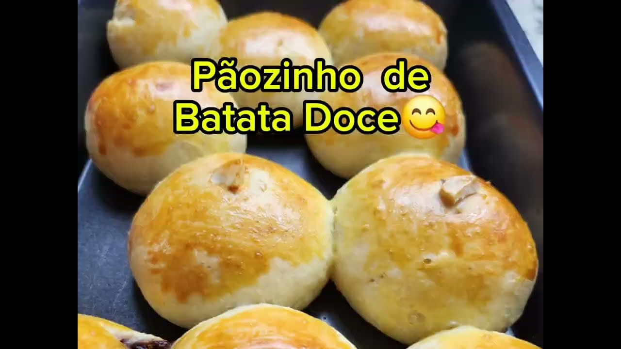 Pãozinho de Batata Doce
