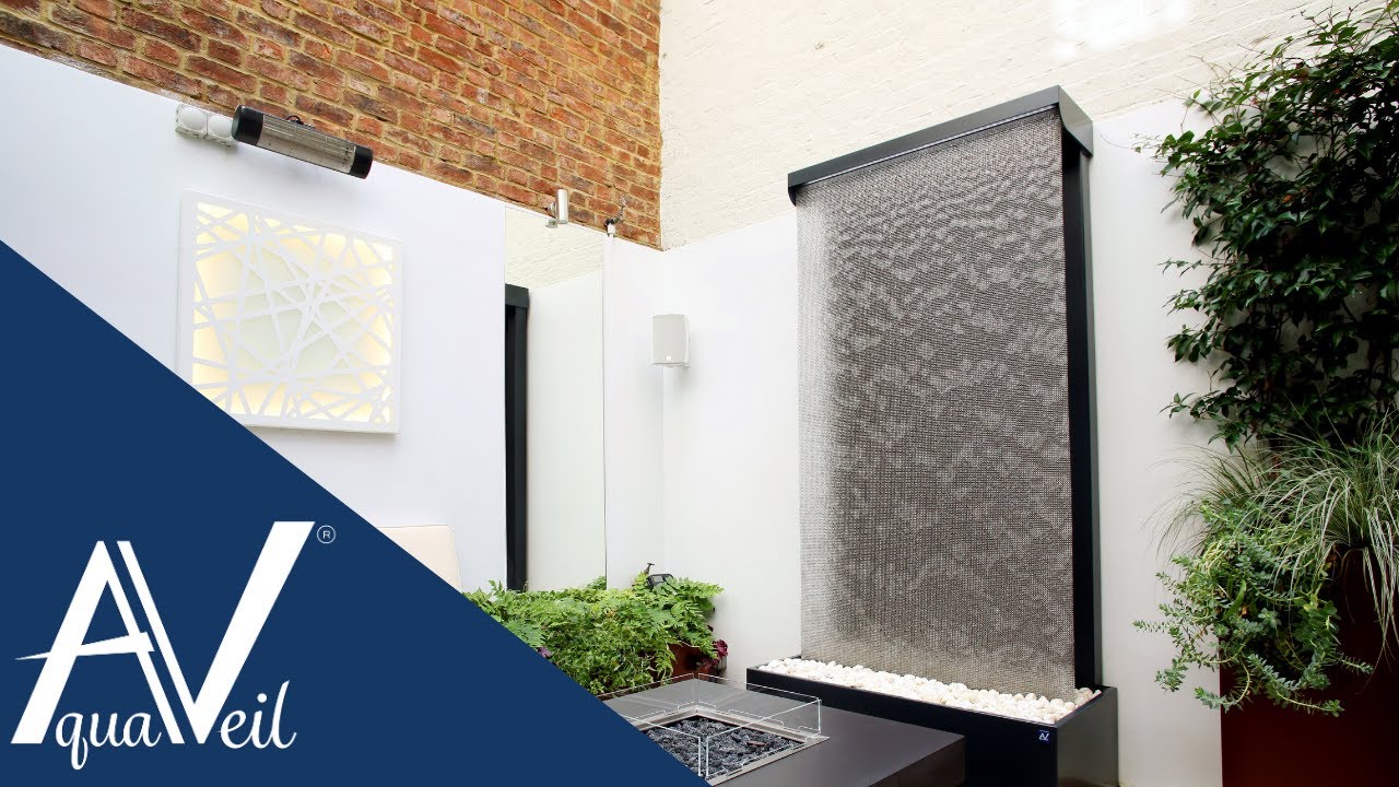 Introducing the AquaVeil® water wall - Outdoor Garden