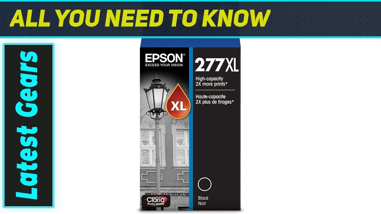 ReviewEPSON 277 Claria Photo HD Ink: Unbeatable Photo Black for Your XP Printer