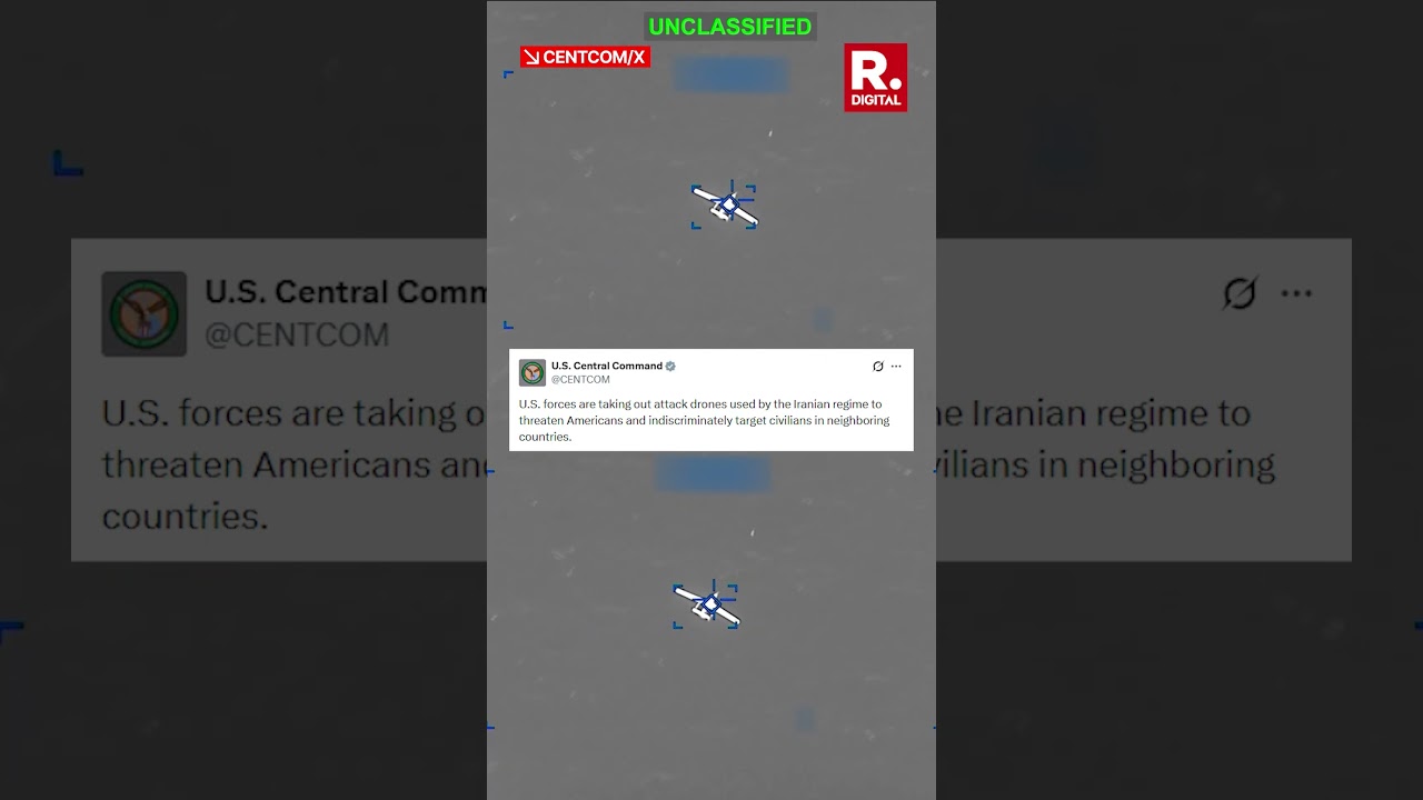 US Forces Destroy Iranian Attack Drones