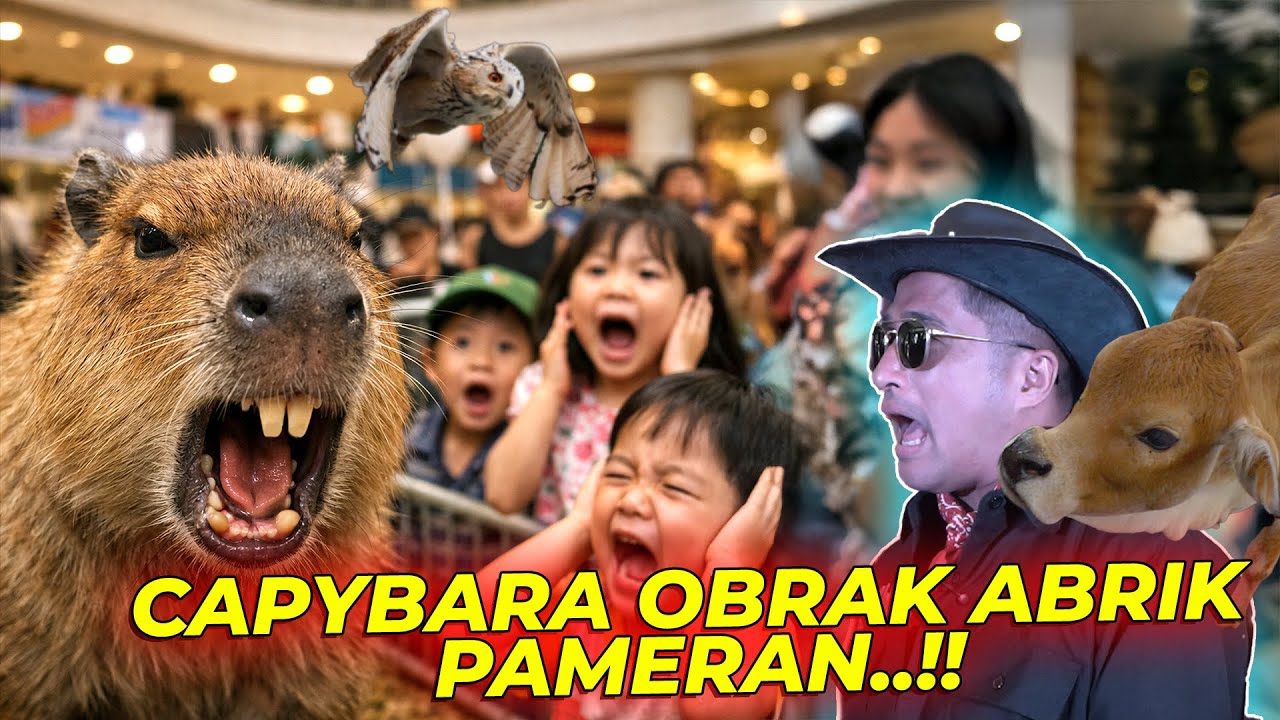 JUNET DAN JENAB DATANG KE PAMERAN...PENGUNJUNG HIST3RIS..!!!