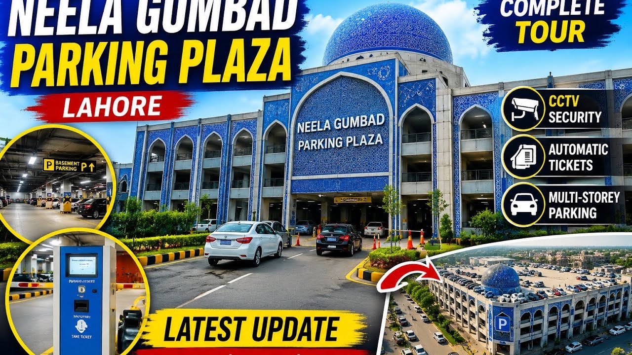 Today Morning Shoot This Video ll Neela Gumbad Parking plaza ll Latest Construction Update 