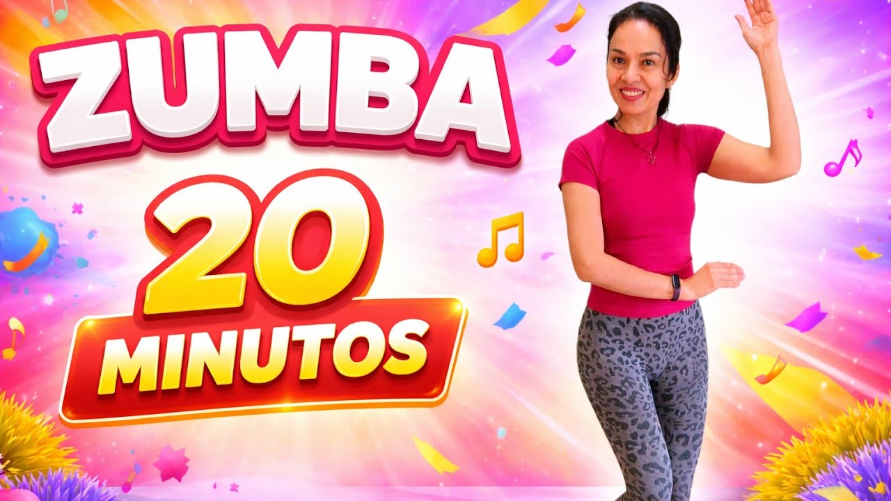 🔥20 MINUT/ CARDIO ZUMBA/NISKI WPŁYW