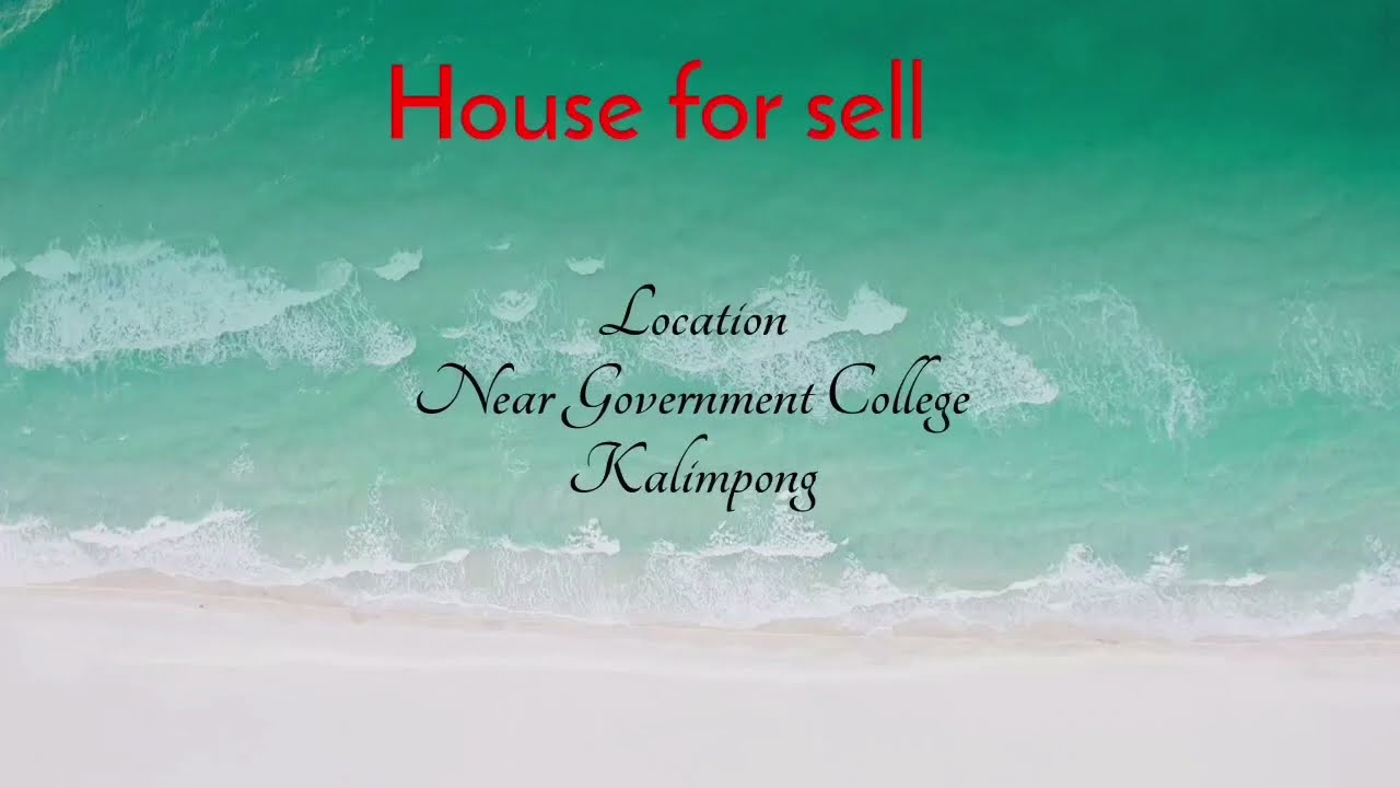 House for sell| NEAR GOVERNMENT COLLEGE | KALIMPONG |CONTACT ME