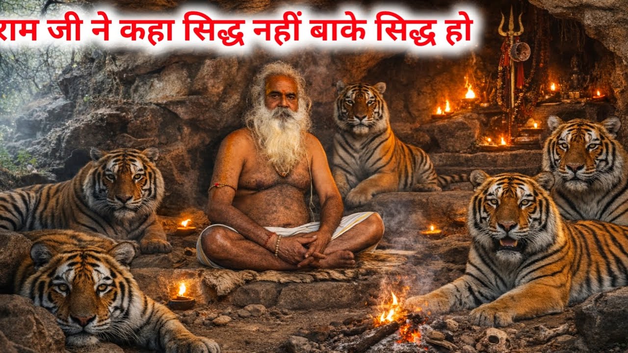 बाके सिद्ध जहाँ हजारों वर्ष से संत साधना कर रहे है।। भगवान स्वयं संत को दर्शन देने आये थे।.