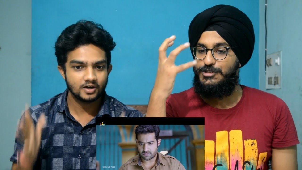 JR NTR Powerful Fight in Police Station REACTION | Temper | Parbrahm&Anurag