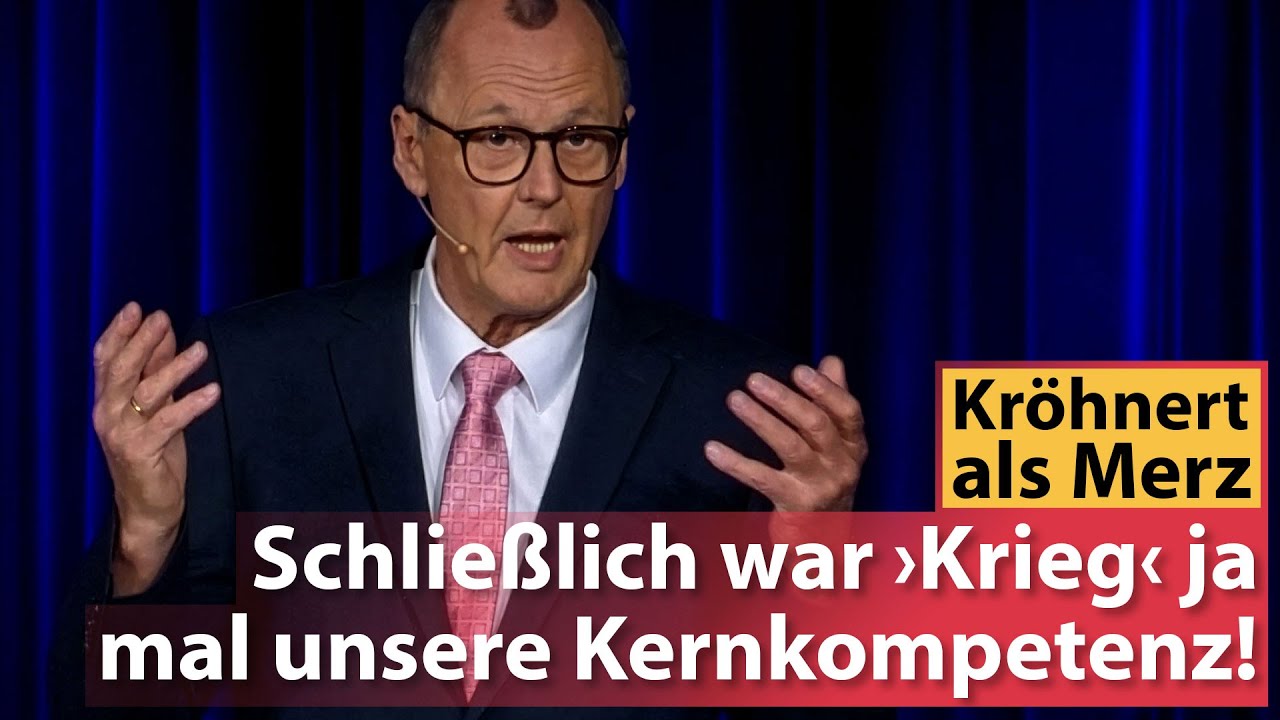 Schließlich war ›Krieg‹ ja mal unsere Kernkompetenz!