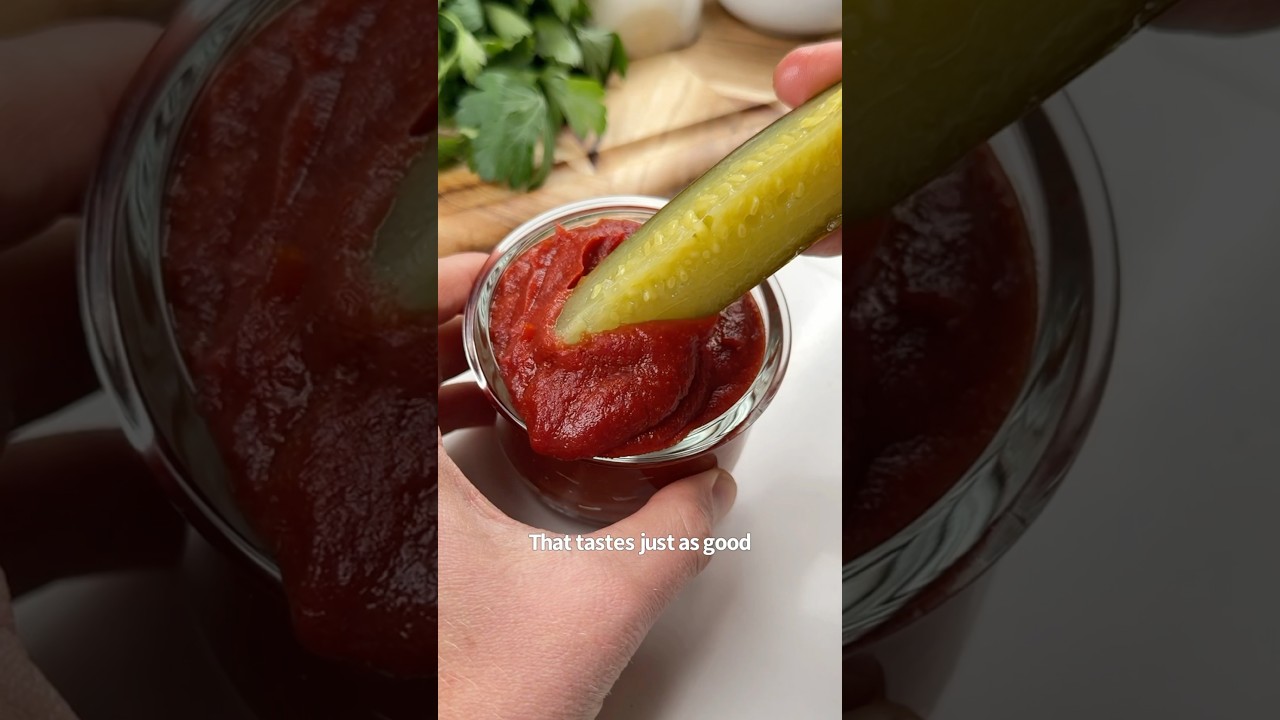 Полезный домашний кетчуп 😋🍅🙌