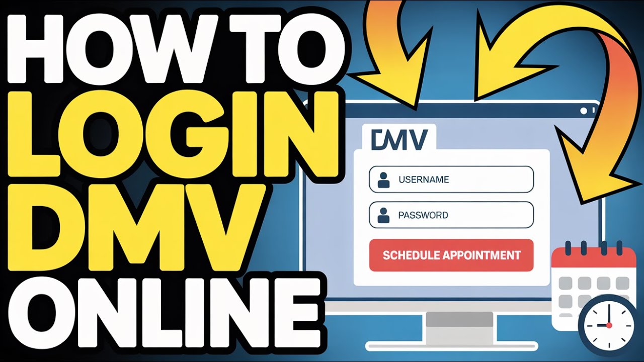 How to Login to DMV Online Services – Schedule Appointments