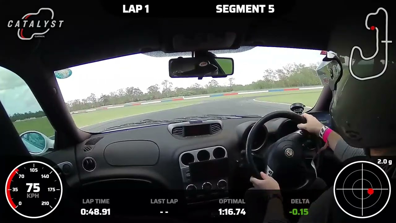 TimeAttack final round - Alfa 156 GTA - QR Switchback Circuit