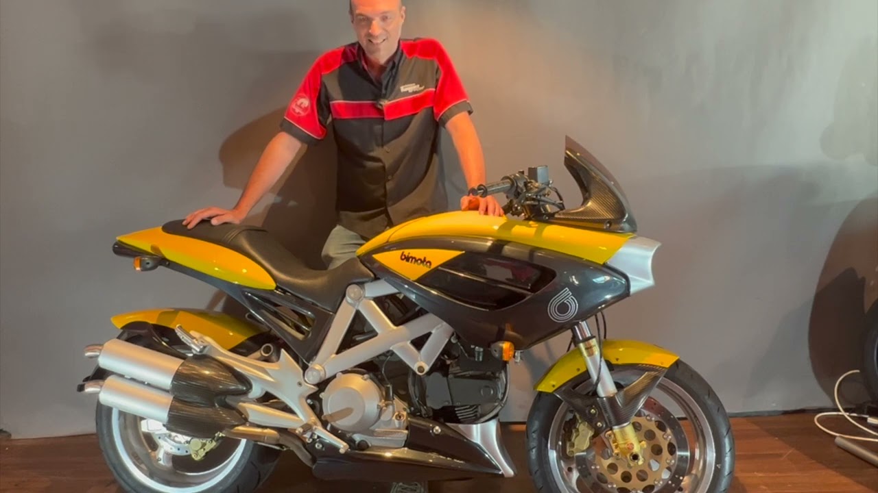 Bimota mantra  tech talk and close ups, for sale at Lusso Veloce
