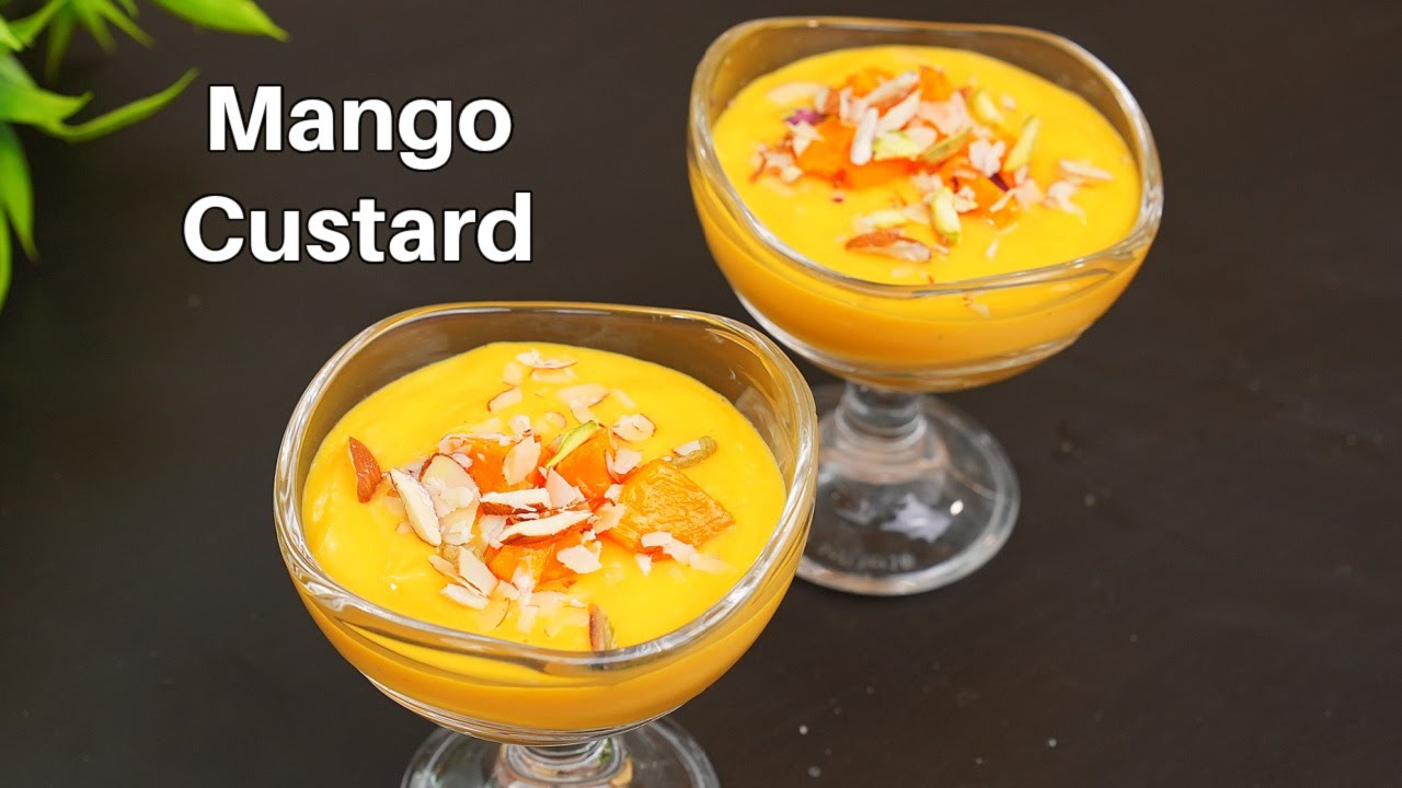 Mango Custard Recipe | आम की बहुत ही आसान और स्वादिस्ट रेसिपी | Mango recipe| Dessert|Kabitaskitchen