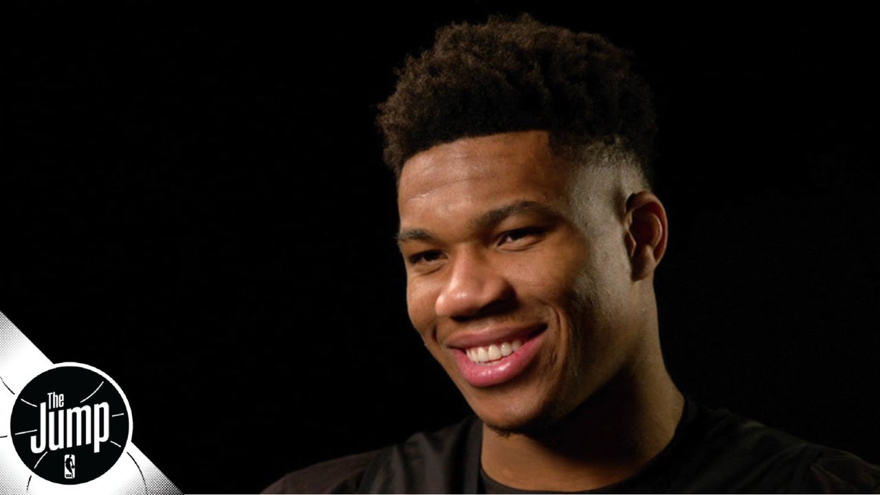 Giannis Antetokounmpo exclusive interview on MVP-caliber season, Anthony Davis trade saga | The Jump