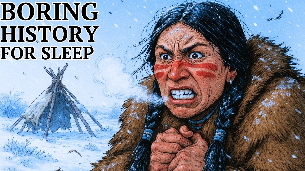 How Native Americans Stayed Warm in Deadly Winters Without Fireplaces | Relaxing History for Sleep