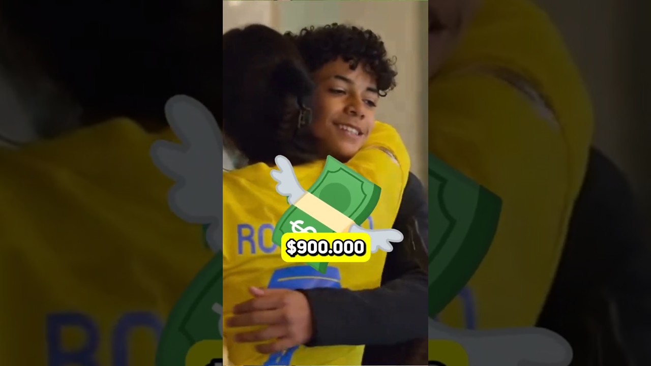 Cristiano Junior STRACIŁ 900 000$ &ndash; Ronaldo NIE M&Oacute;GŁ W TO UWIERZYĆ! | #shorts #ronaldo
