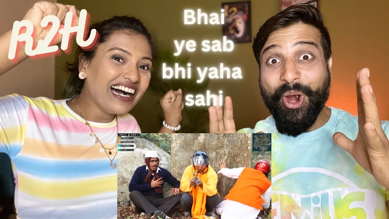 PUBG | ROUND2HELL | R2H | REACTION | Funkie Couple Vlogs
