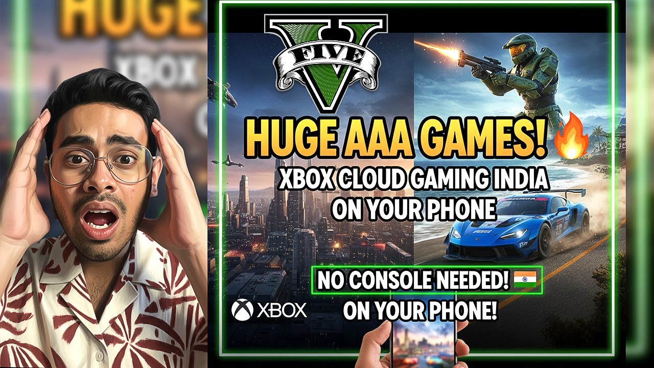All AAA Games on Xbox Cloud Gaming India🇮🇳