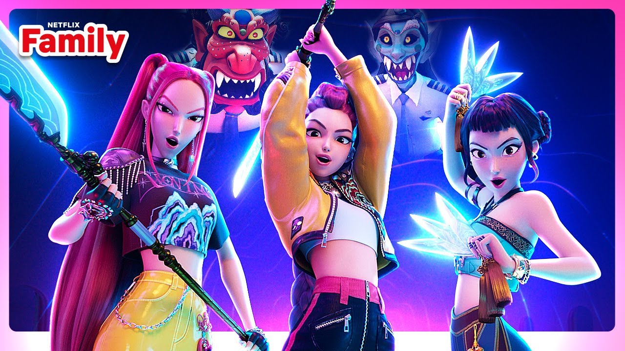 Huntrix Show Demons How It&rsquo;s DONE | Song Clip | KPop Demon Hunters | Netflix Family