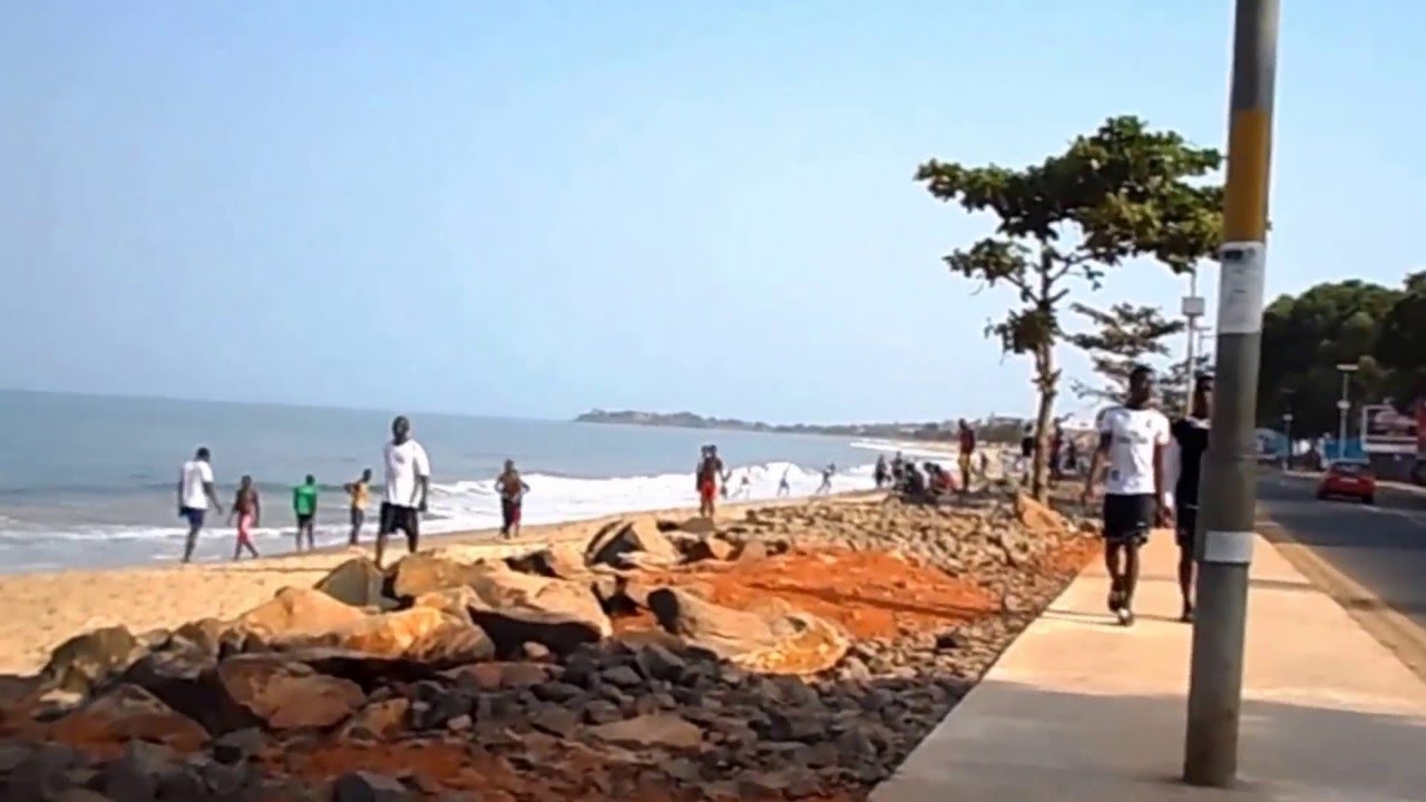 Easter Sunday at the beach, Sierra Leone 2016
