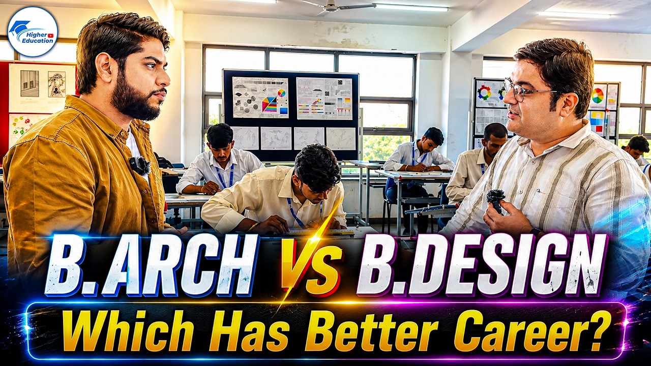 B.Arch vs B.Design Explained | Jobs, Placements & Career Scope 2026