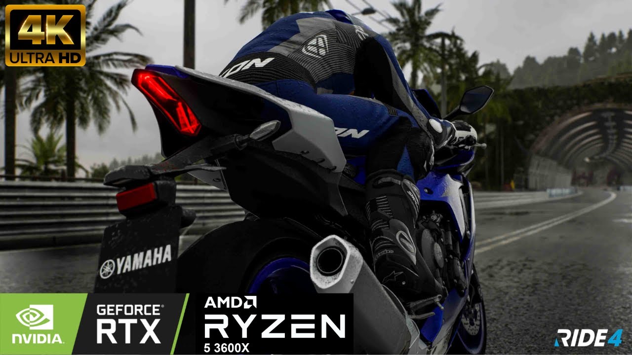RIDE 4 PC 4k Ultra Realistic First Person View | Replay Camera | RTX 3070