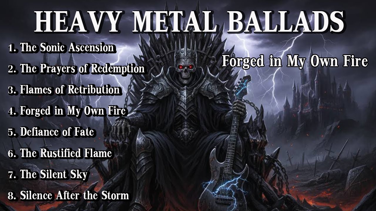 Forged in My Own Fire , #ForgedInMyOwnFire#HeavyMetalBallad#MetalJourney #WatthanaMusic#EpicMetal