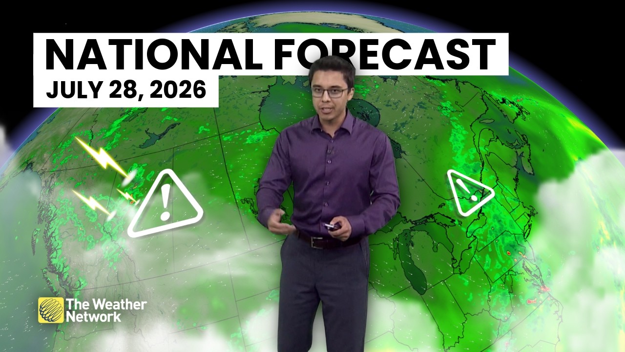 Прогноз погоды в Канаде &mdash; 28 июля 2026 г. | #WeatherAM