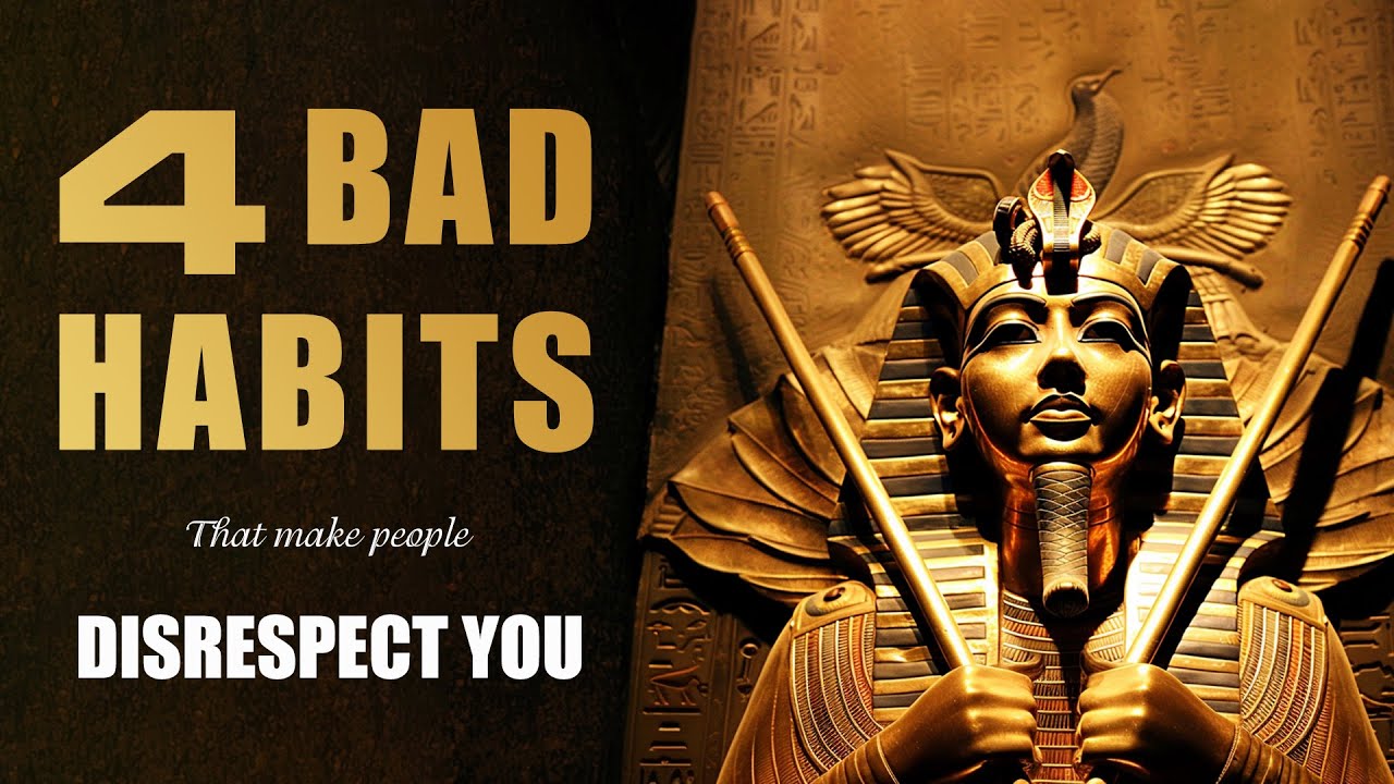 4 Bad Habits That Make People Disrespect You | Stoicism Philosophy